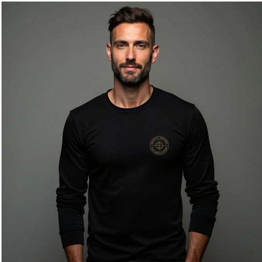Quality LONG SLEEVE TEE Mens - Custom Printed