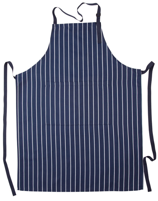 Bib Striped Apron Custom Printed