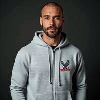 Custom Printed - MENS DOUBLE BAY FLEECE FULL-ZIP HOODIE