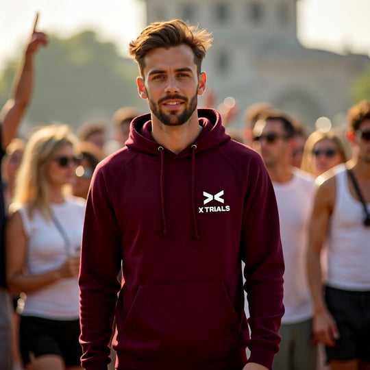 Print your own - MENS WARM HUG FLEECE CLOSED-FRONT HOODIE