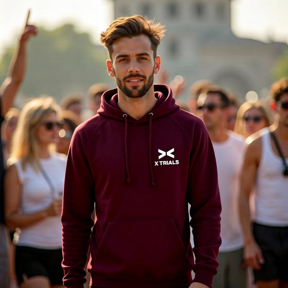 Print your own - MENS WARM HUG FLEECE CLOSED-FRONT HOODIE