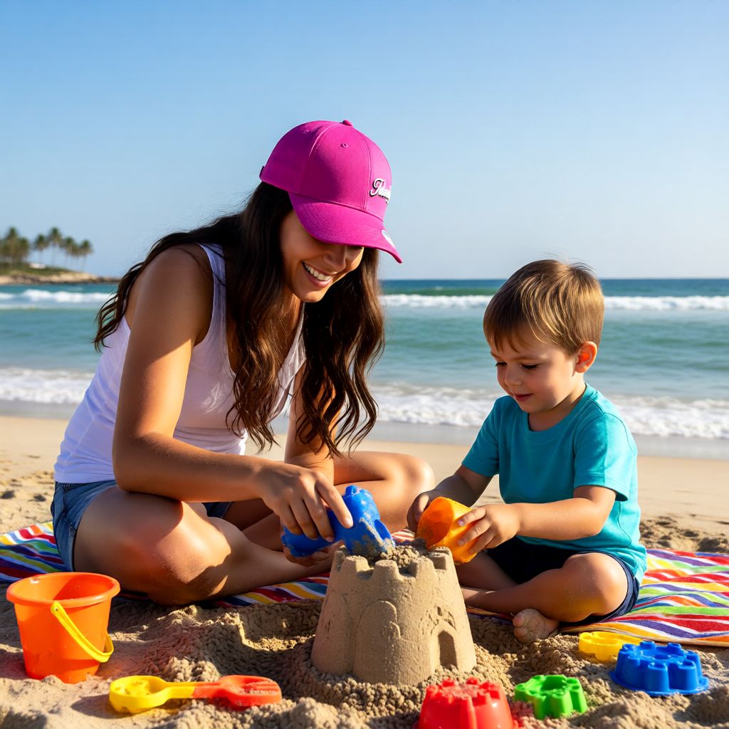 Custom Printed Heavy Brushed Cotton Caps