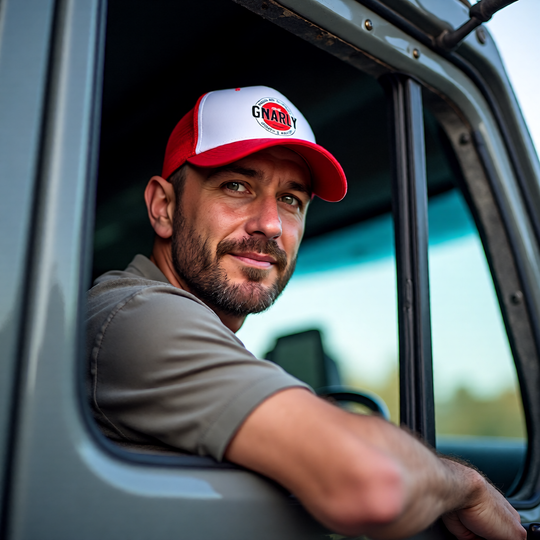 Custom Printed - CONTRAST TRUCKER CAP - 5 Panel