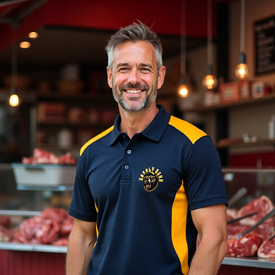 CONTRAST POLO Men's - Custom Printed