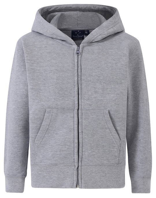 Customisable - KIDS DOUBLE BAY FLEECE FULL-ZIP HOODIE