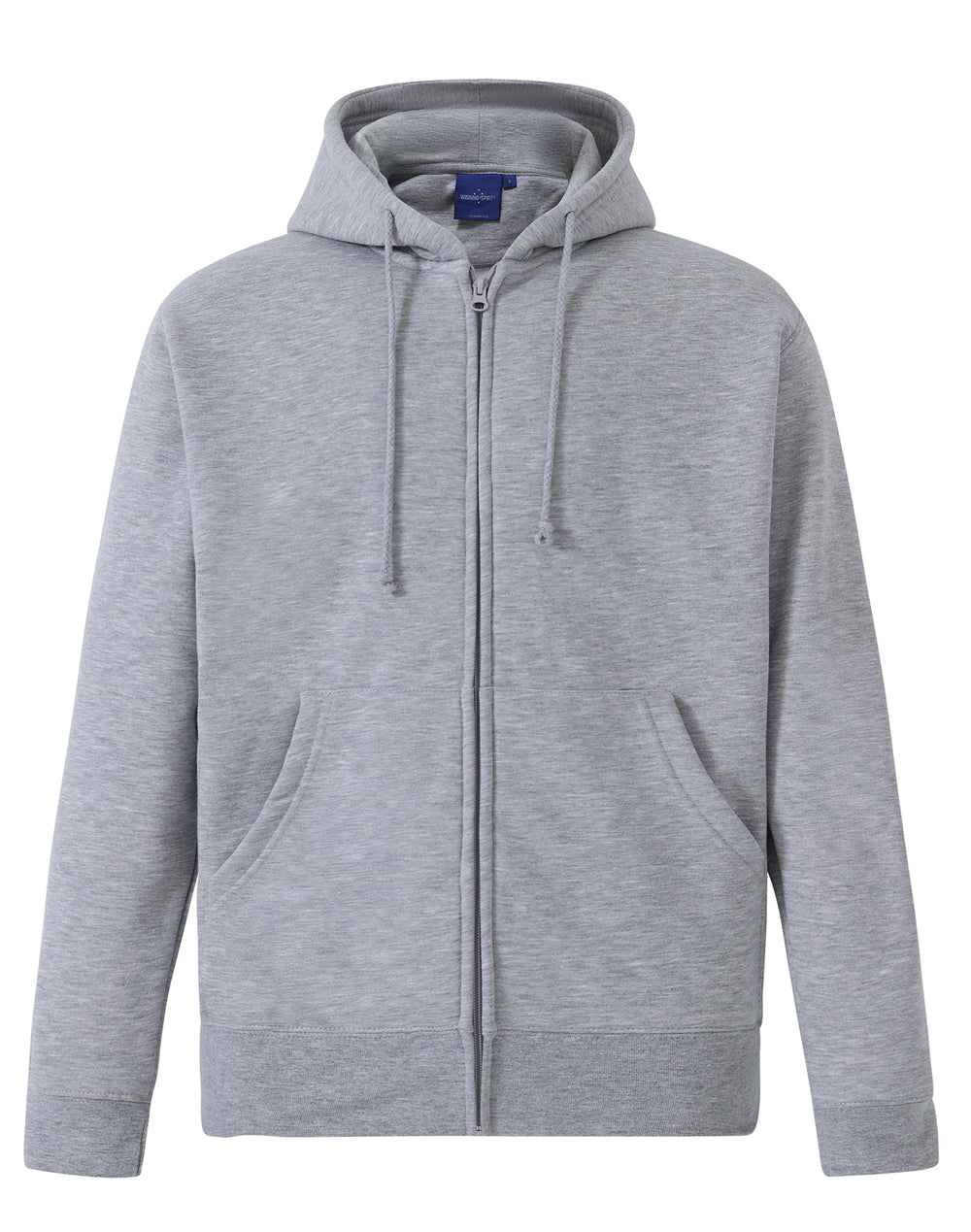 Custom Printed - MENS DOUBLE BAY FLEECE FULL-ZIP HOODIE