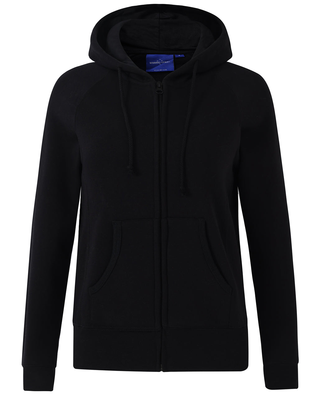 Custom Printed LADIES DOUBLE BAY FLEECE FULL-ZIP HOODIE