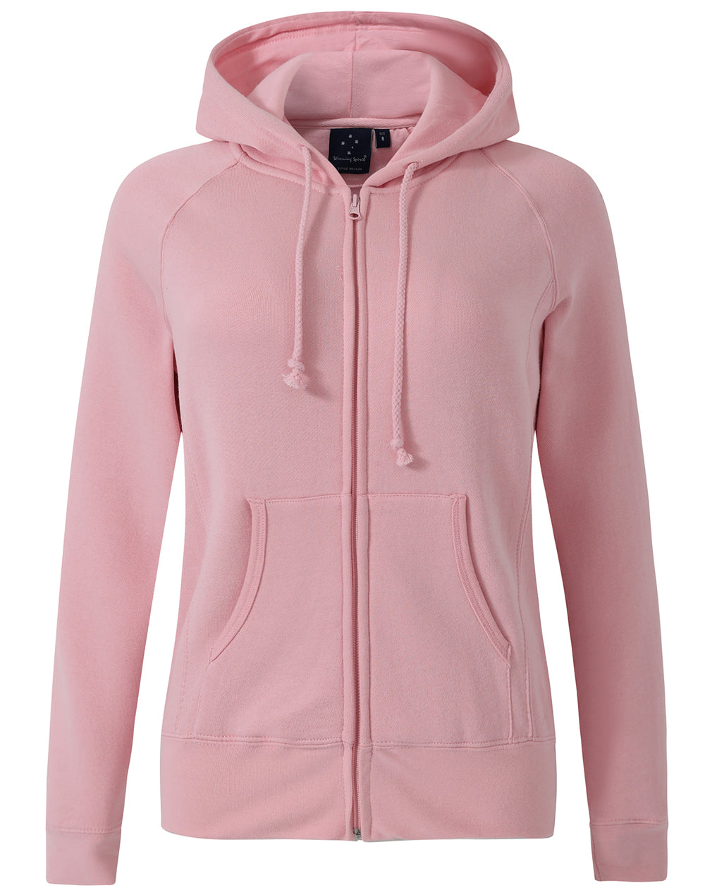 Custom Printed LADIES DOUBLE BAY FLEECE FULL-ZIP HOODIE