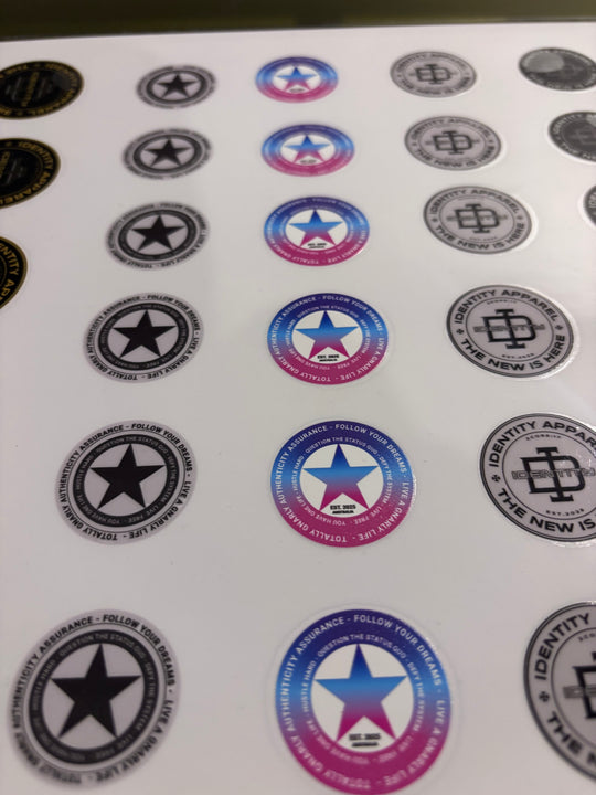 UV Printed Gang Sticker gang sheets