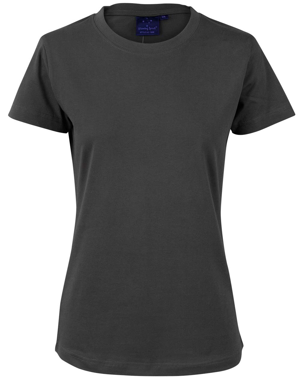 Custom Printed Womens SAVVY 100% COTTON SEMI-FITTED T