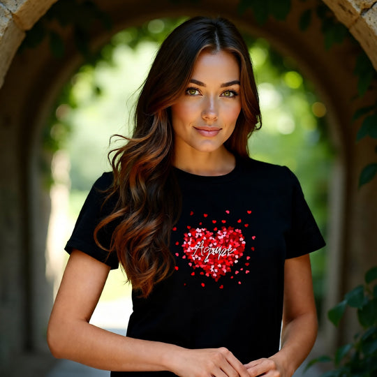 Custom Printed  PREMIUM COTTON TEE SHIRT Ladies