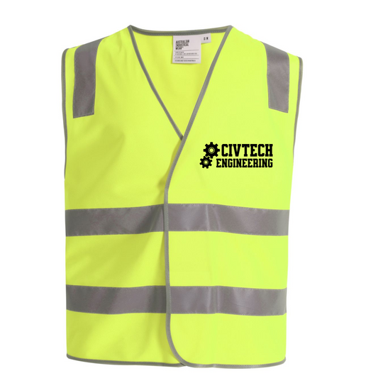 Custom Printed Hi Viz Safety Vests