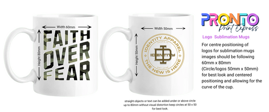 Double Sided - Sublimated Coffee Mug
