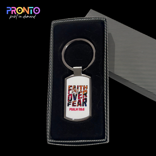 Custom, Full colour Sublimated Keyrings